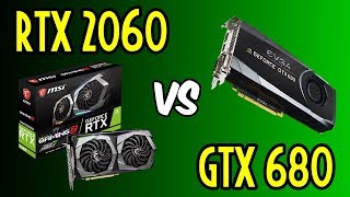 🔻RTX 2060 vs GTX 680🔺 4K Benchmarks [GTA 5 | Far Cry 5 | Witcher 3]⚡