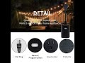 Eva logik outdoor smart dimmer plug wifi outlet voice control work with dimmable string lights