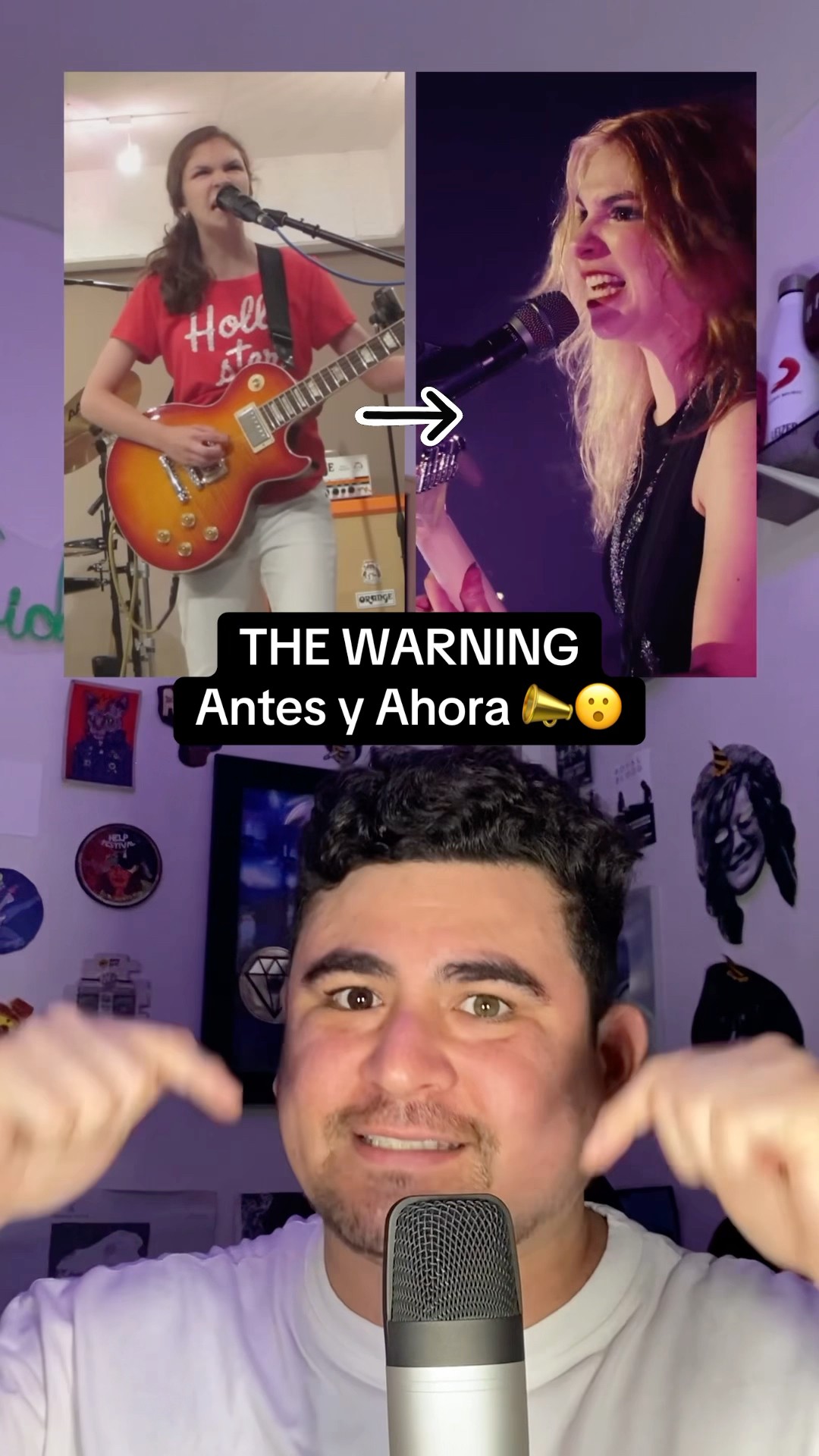 THE WARNING: Antes y Ahora ??