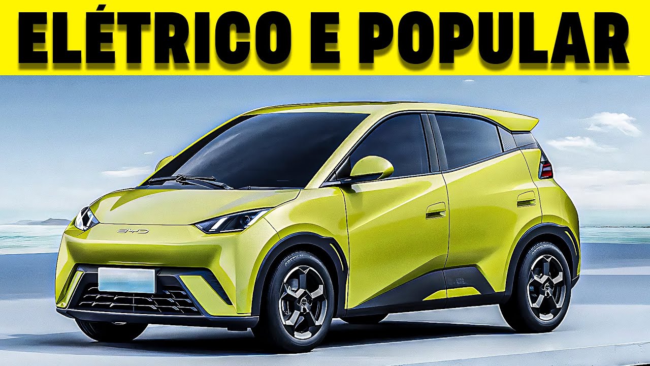 🚨 BYD REVOLUCIONA O MERCADO MUNDIAL COM O BYD SEAGULL! UM CARRO ELÉTRICO E POPULAR PARA O MUNDO