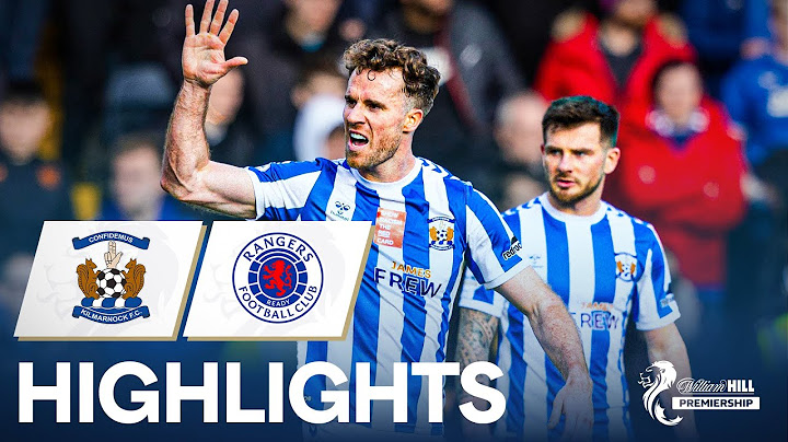 Kilmarnock 1-0 Rangers | Marley Watkins Strikes Late To Shock Rangers | William Hill Premiership