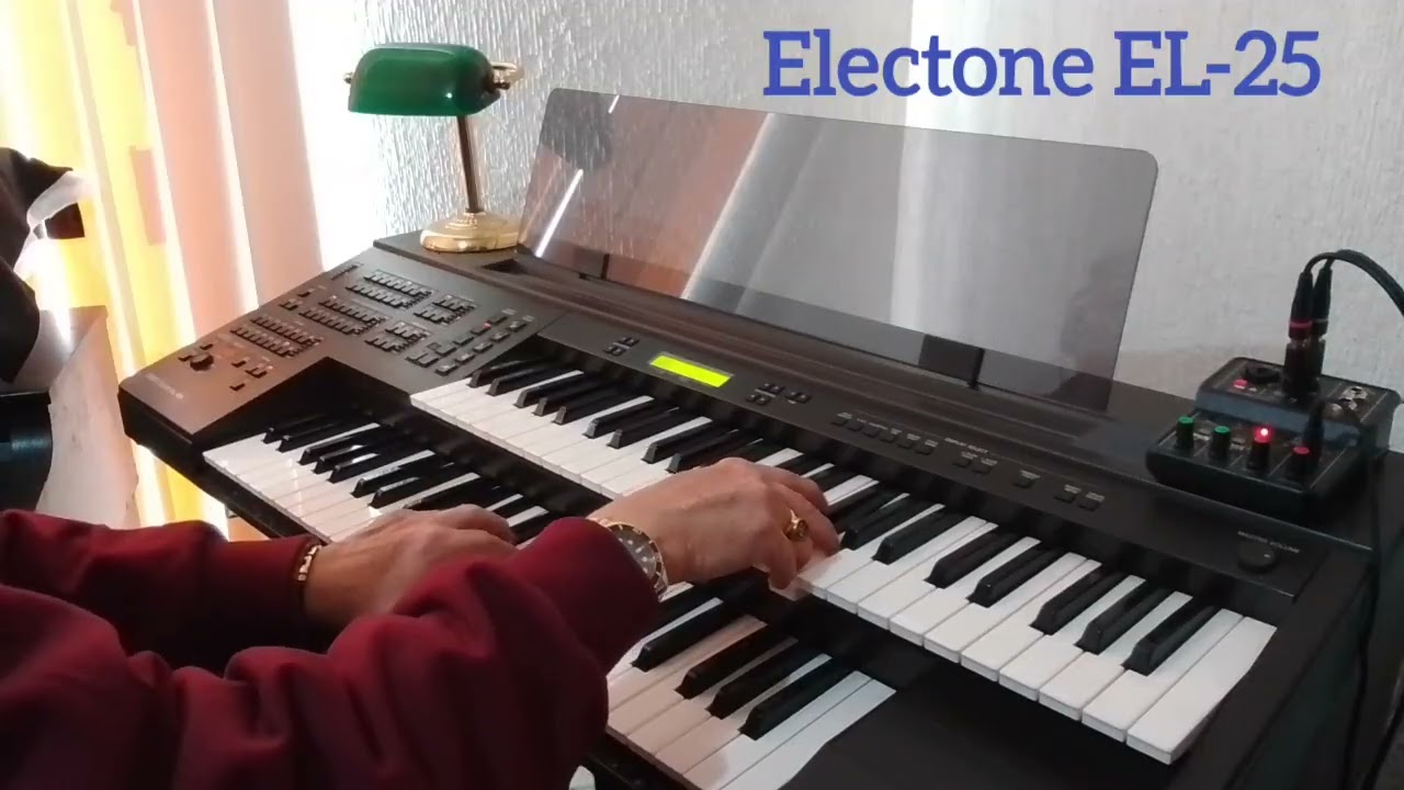 Electone EL-25 & Louder Interface ; Tema : RESURGIR Autor : Augusto Lira 