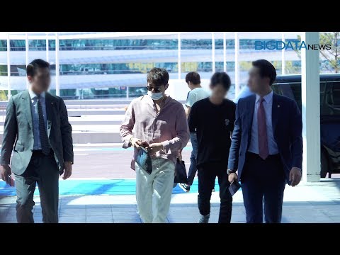 [BIG영상][4K] 박유천(JYJ) 인천공항 출국 현장