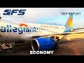 TRIP REPORT | Allegiant Air - A319 - Phoenix-Mesa (AZA) to Las Vegas (LAS) | Economy