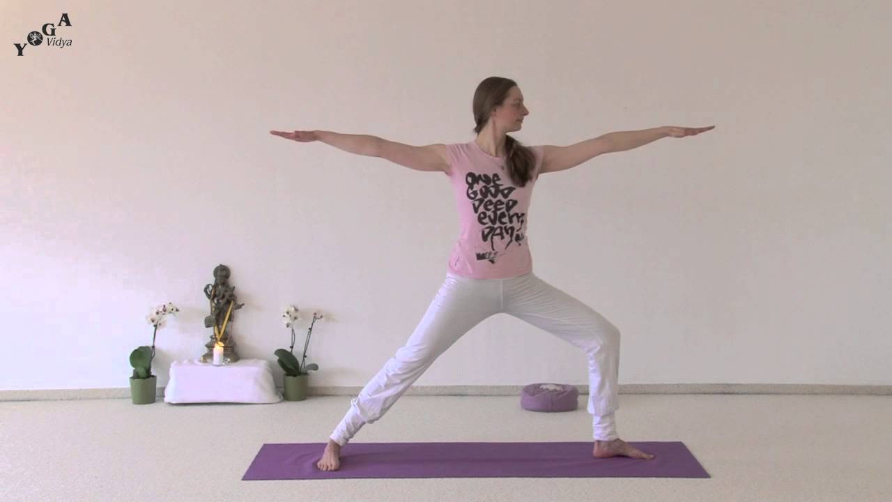 Intermediate Warrior Sequence asanas standing