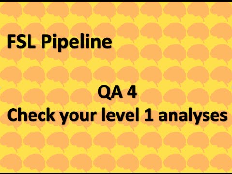QA for Step 4:  Checking your level 1