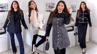 Fall Essentials Styling Haul ft Chanel, Hermes &amp; Dior, Tweed Jackets | Urban Revivo