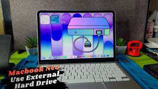 How to use a USB Hard drive on macbook Neo