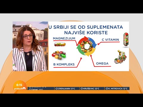 Dr Vučić: Pogrešno je uzimati suplemente na svoju ruku