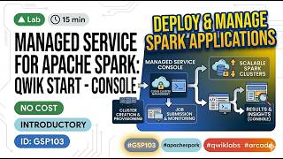 Managed Service for Apache Spark: Qwik Start - Console || #GSP103 #qwiklabs #arcade