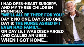 My Three Children Promised to Take Turns After My Bypass Surgery. Yet I Spent 15 Days Watching an...