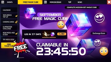 Everyone will get Magic Cube for free again! | Magic Cube Free Event | Free Fire New Event | ff N...
