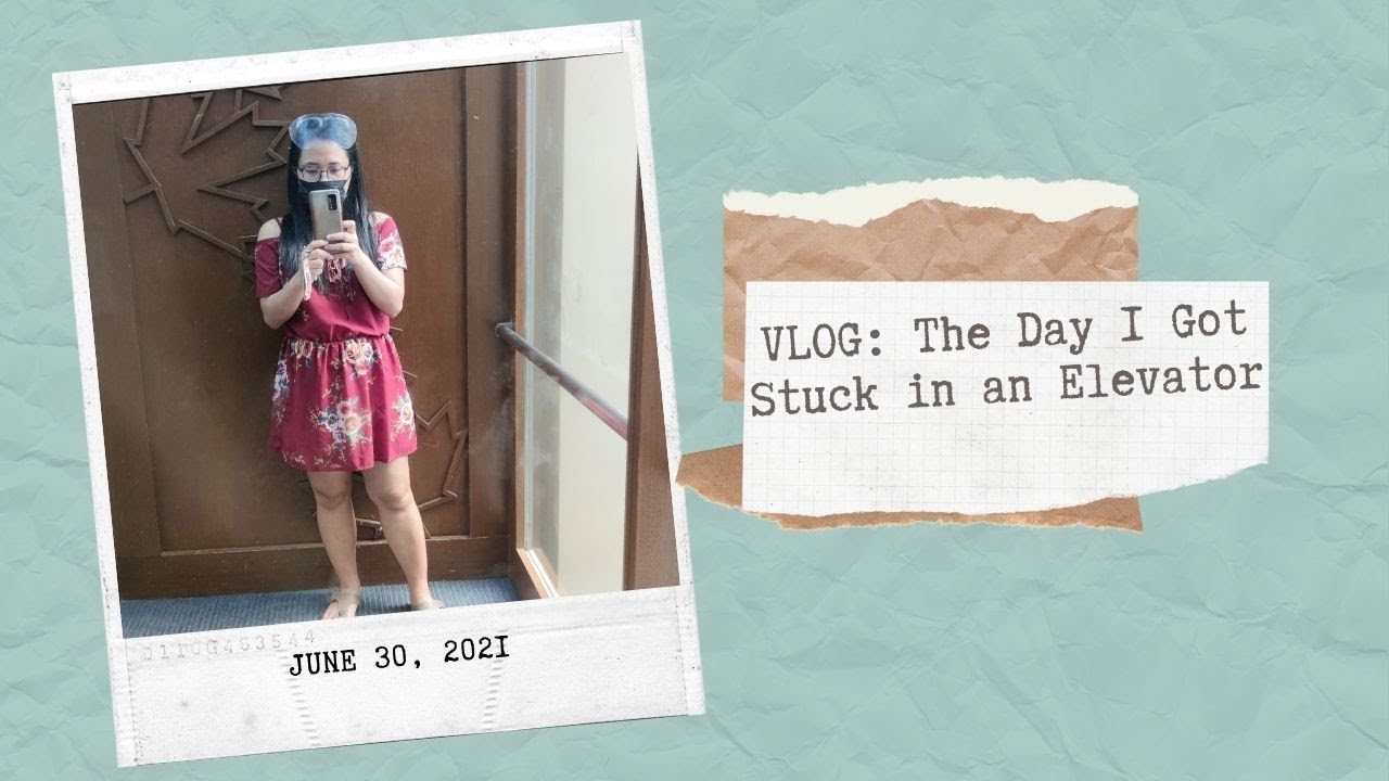 VLOG: I Got Stuck in an Elevator - YouTube