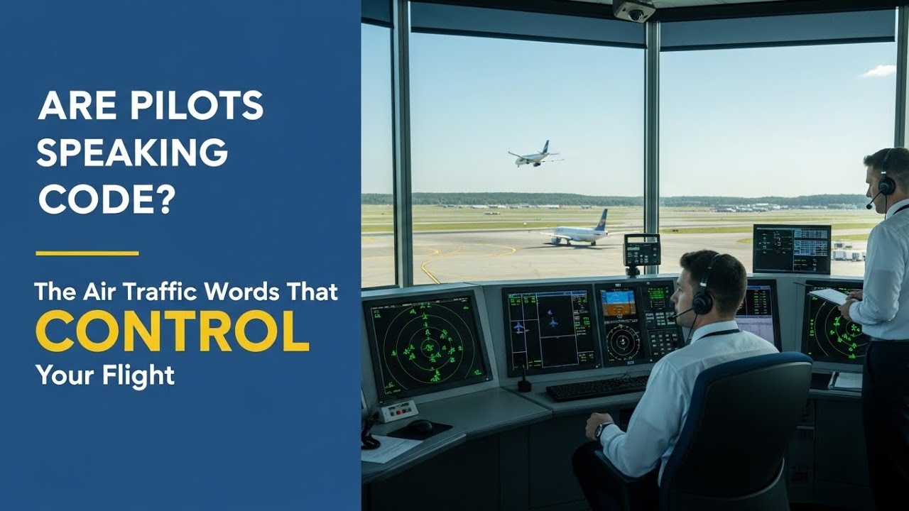 ARE Pilots Speaking CODE The Air Traffic Words That CONTROL Your Flight