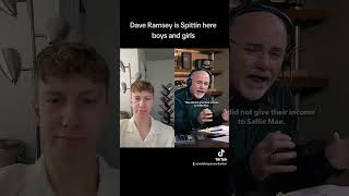 People either LOVE or HATE Dave Ramsey, he's 100% right here. #shorts