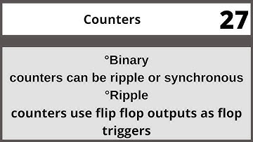 Counters|Digital Logic Design In Hindi Urdu EEE241 LECTURE 27