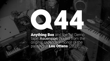 Anything Box | #Quaranstream 44 | #Synthpop #Noise #cassette #demos#endpop