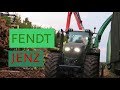 [Производство щепы] FENDT 1038 + JENZ HEM 593