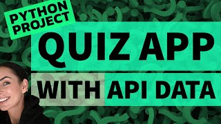 Quiz app using API data - Python project 💥 Make a Python quiz app screenshot 1