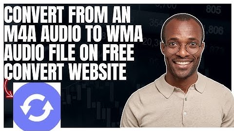 How to convert from an M4A audio to WMA audio file on FreeConvert website