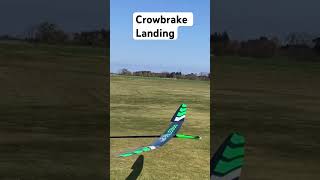 Crowbrake landing with the 3,95 meter Prestige 2 PK F5j glider