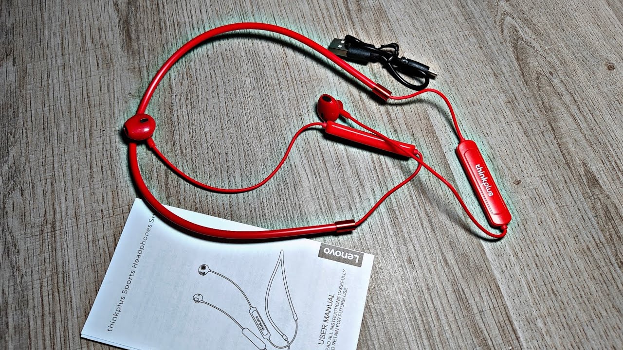 Lenovo Thinkplus SH1 Bluetooth Sports Headphones (Review) - YouTube