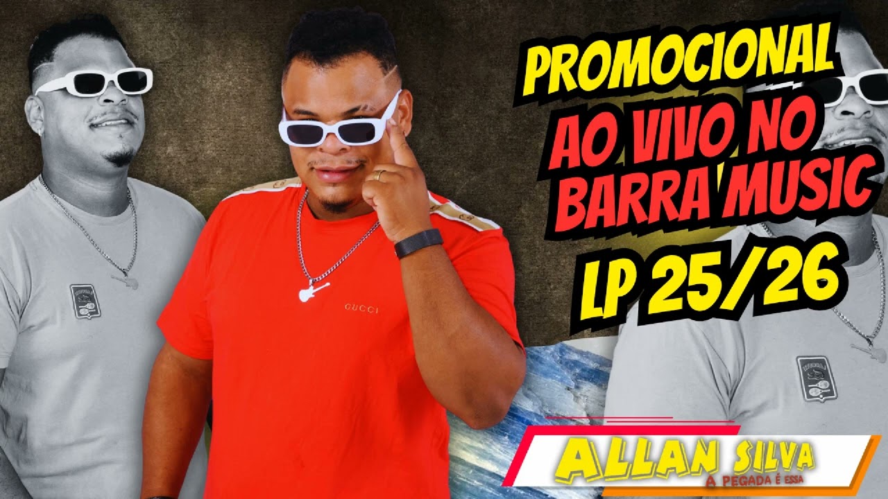 ALLAN SILVA PROMOCIONAL LP AO VIVO NO BARRA MUSIC