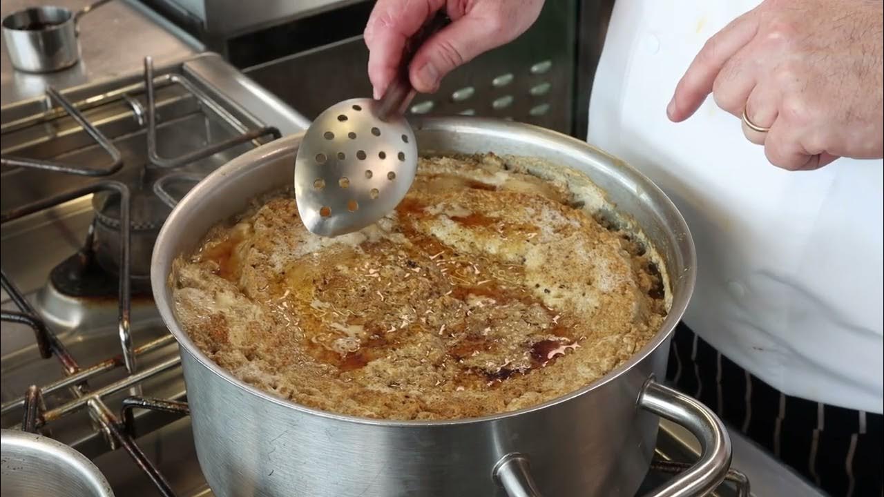How To Make Chicken Consommé Grande Cuisine Academy YouTube