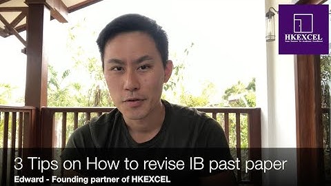 3 Tips on How to revise IB past paper to get a level 7 (The IB Student Show)