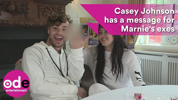 Casey Johnson has a message for Marnie Simpson's e...