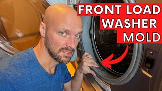 How to CLEAN Front Loading Washer Rubber Gasket