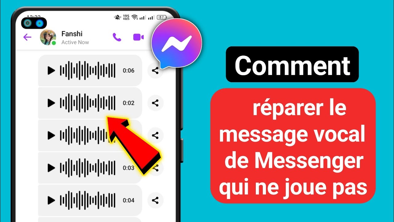 Comment résoudre le problème de non-lecture du message vocal Messenger