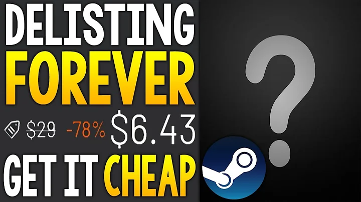 STEAM PC Game DELISTING FOREVER - LAST CHANCE TO GET IT CHEAP + Big FREE STEAM Game UPDATE!