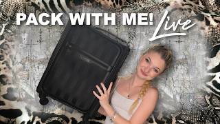 PACK WITH ME FOR VACATION!