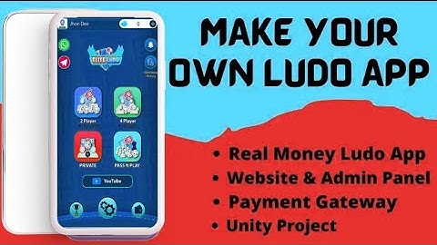 Ludo App with Real Money + Admin Panel Unity Project Source Code / how to create Ludo tournament app