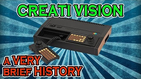 De CreatiVision-videogameconsole van Vtech 🕹️ Een HEEL korte geschiedenis