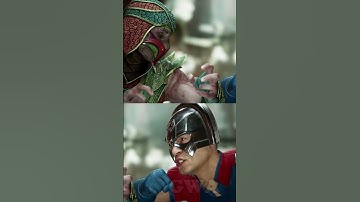 Peacemaker Vs Reptile Intro Dialogue Mortal Kombat 1