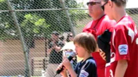 Girl with Down syndrome sings National Anthem