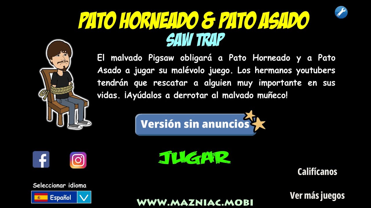 Pato Horneado & Pato Asado Saw Trap. Solución completa del juego. Full