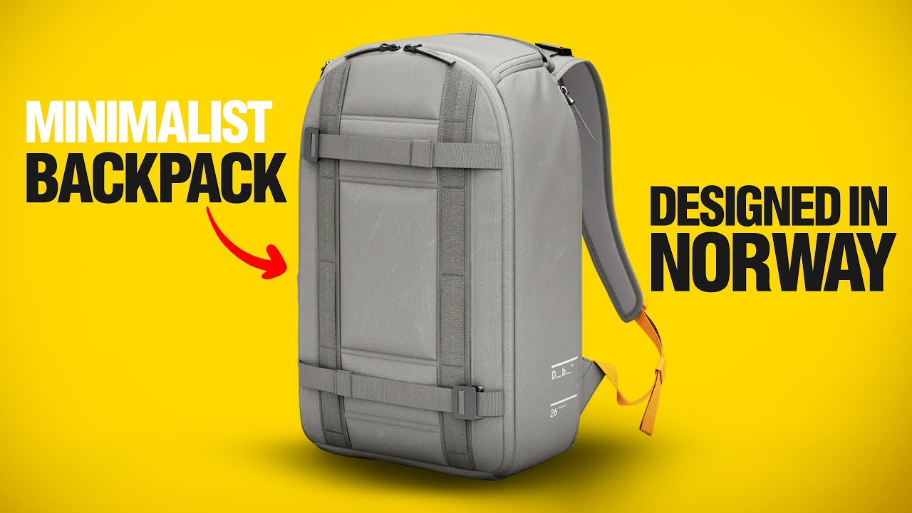 Db Ramverk Backpack Unboxing ✨ Best for Minimalists Work & Travel