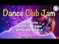 Dance Club Jam for【Drums】 C minor 119bpm No Drums Backing Track