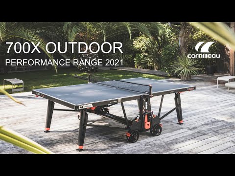 Теннисный стол Cornilleau Performance Outdoor 700Х Black, видео 2