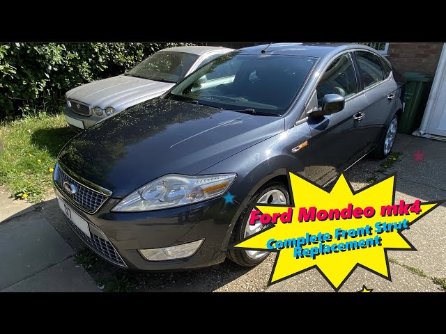 Ford Mondeo mk4 Front shock absorber strut replacement 