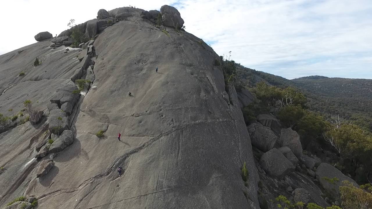walking the Girraween Pyramid drone flight phantom 4 - YouTube