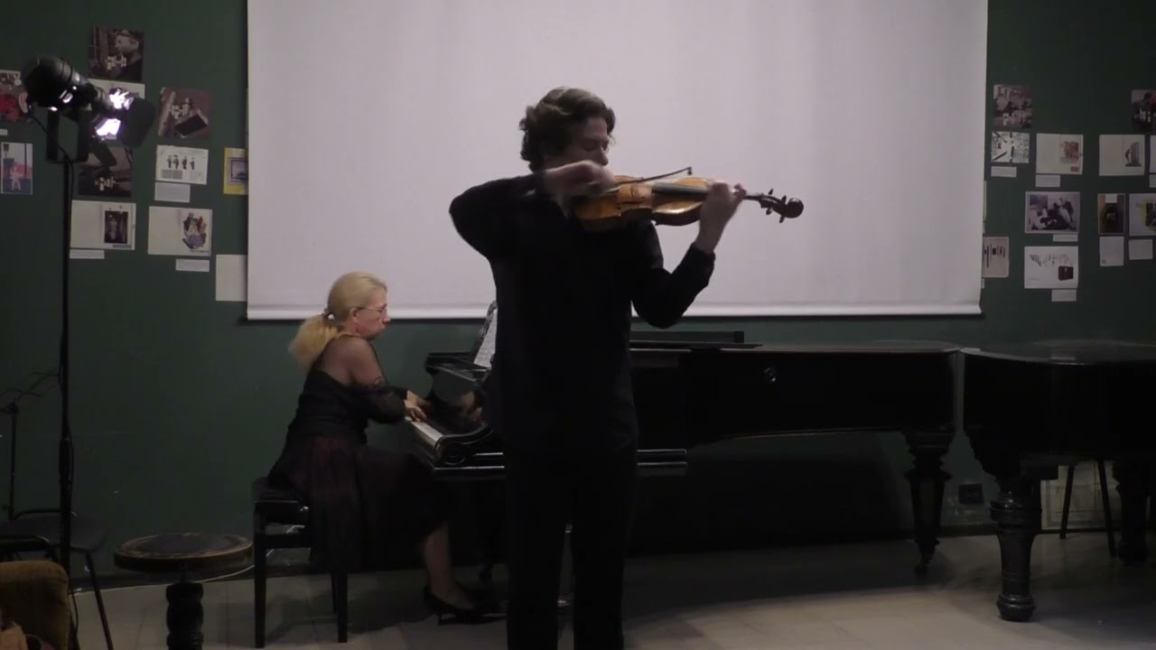 Ян Сибелиус Концерт для скрипки с оркестром d-moll Эйрик Михайловский-скрипка