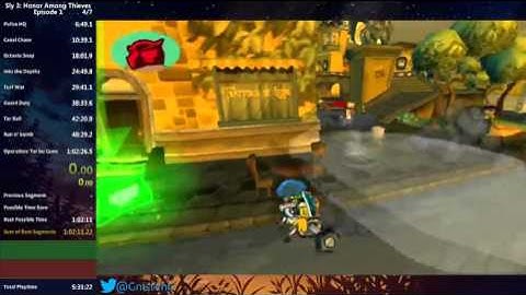 [Sly 3] A Sly 3 cutscene skip?! (Tar Ball)