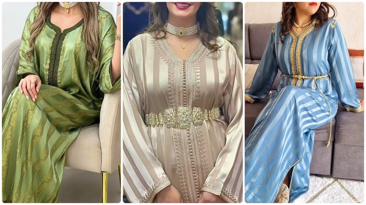 جديد قفيطنات وكندورات جوهرة 2024 بالراندة وخدمة المعلم موديلات صيفية راقية للإستفادة فقط caftan 2024