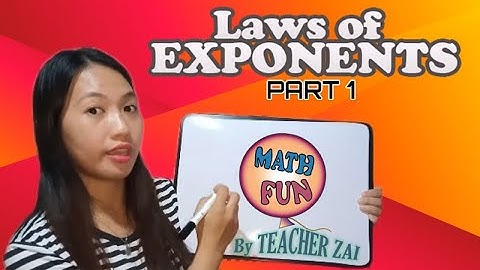 Laws of Exponents Explained Simply | Negative Exponents | Exponential Function Tutorial Part 1