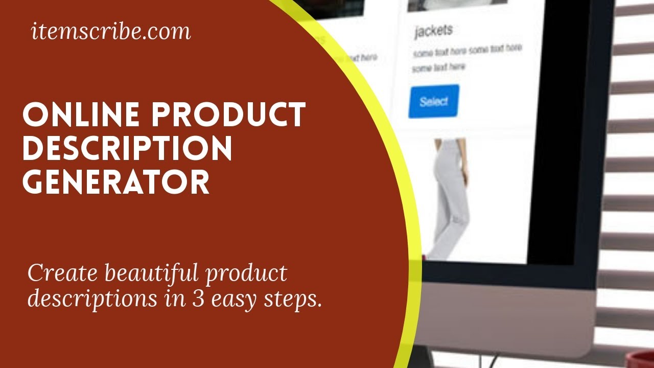 Online Product Description Generator - YouTube