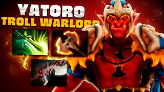 Яторо собрал идеальный билд для Поднятия ММР — Troll Warlord Yatoro Dota 2